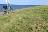 Fahrrad an der Nordsee